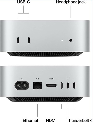 Apple mac mini chip - (m4, chip,